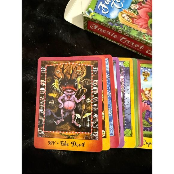 Faerie Tarot Cards Deck Natalie Hertz Esoteric Telling Us Games Systems - Picture 3 of 11